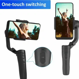 Raptas VLOG Pocket Handheld Gimbal Stabilizer Single Gimbal for Mobile image 2