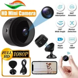 SKY HUB Wireless Invisible Hidden Camera Spy WiFi Magnet 1080P HD survellience CCTV Security Camera-12