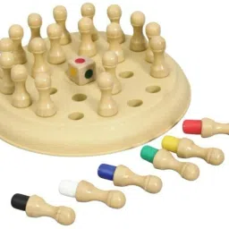 Memory Chess Game, Color Memory Plastic Chess, Funny Block Board Game-image-8