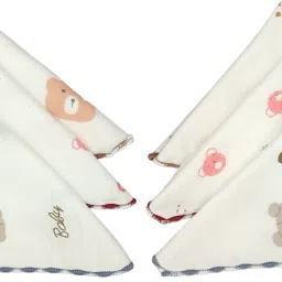 Johnnie Boy handkerchief for Women, Girls, Ladies, Kids Towel Soft cute teddy design ["Multicolor"] Handkerchief-image-34