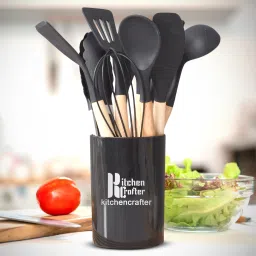 multicolors Silicone Kitchen Utensils Spatula Spoon Set12 Pcs with knife set Kitchen Tool Set-6