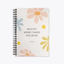 Spiral Diary A5 Notebook Ruled 120 Pages-4
