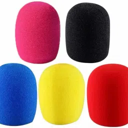 5 PCS/Set Handheld Stage Microphone 05 Mic Windscreen Protection Sponge Foam Cover Foam Cover-28
