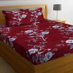 Reversible Cotton Double Bed Cover-image-51