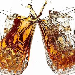 (Pack of 2) Italian Premium Diamond Crystal Cut Glass Set Whisky Glass-image-13