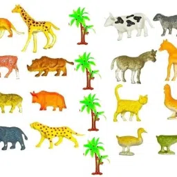 Realistic Action Figure Toy Farm & Wild Animals jungle zoo Educational Playset-image-61