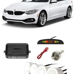 YB42 Silver Car Reverse Parking Sensor with LED Display 4 Sensor Y42 Parking Sensor-image-39