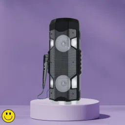 SACRO Play (PORTABLE BLUETOOTH PARTY SPEAKER) With Karaoke Mic, High Quality SoundB483 20 W Bluetooth Party Speaker-picture-0