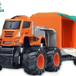 1:43 Food Cart Transport Truck Pull-Back and Go Diecast Miniature truck toy-37