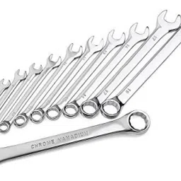 flickers Combination Spanner Set - 12 Pcs MGTraders wrench Set High Quality Product Double Sided Combination Wrench image 3
