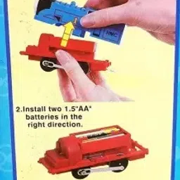 just craft Battery Operated Tomas Toy Train Track Set with Sound and Flashing Lights Train image 3