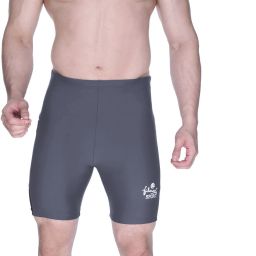 Classy Jammer Solid Men Trunk Grey Swimsuit-image-19