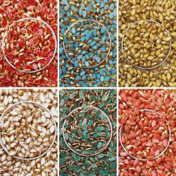 3x6 MM Eye Shape Fitting Stone, 6 Colors, Each Colours 10 gms, Total 60 gms-image-53
