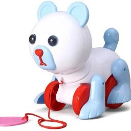 Pull Along Bear Toy - Multicolor-image-63