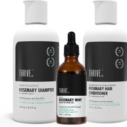 Rosemary Hair Essentials Kit: Shampoo, Conditioner & Rosemary Mint Hair Oil-22