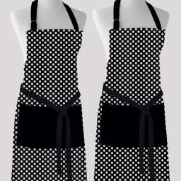 Cotton Home Use Apron - Free Size-image-27