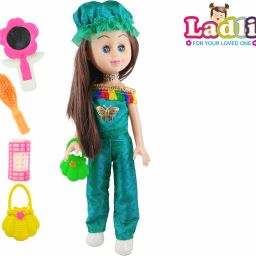 Dress Girl Doll in With Accessories For Kids Butterfly 715G I LOVE YOU-image-36