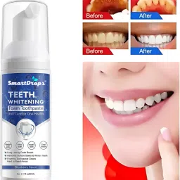 Deep Whitening Tooth Foam with Long-Lasting Freshness, No Sensitivity &Easy Foam Teeth Whitening Kit-0