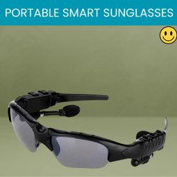 YAROH Bluetooth Sunglasses With Wireless Earphones Attached & Stereo Sound FeatureT410-image-99