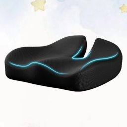 Black Polyester Car Pillow Cushion for Universal For Car-image-108