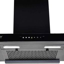 BLDC-75 Kitchen Chimney Auto Clean Wall Mounted Black 1400 CMH Chimney-image-66
