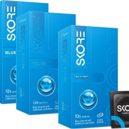 Blues Condom | Extra Lubrication & Vanilla Scented | 10 Sheets | Pack of�3 Condom-18
