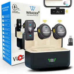 moozmob Wireless Mic with Charging Case, Magnetic Clip, Noise Cancellation for Recording Microphone-picture-8