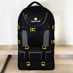 houseofcommon BLACK GREY rucksack TREKKING BAG_HB077 Rucksack - 60 L-picture-40