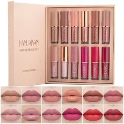 HANDAIYAN Liquid Matte Lipstick 12 pcs set Waterproof Long lasting-13