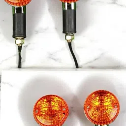 bikebloom Side, Rear, Front Halogen Indicator Light for Royal Enfield Classic 350 image 2