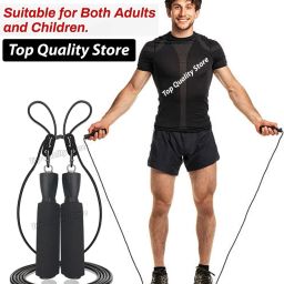 Skipping Rope Jump rope For Men Women Best in Weight loss Height Increase Ball Bearing Skipping Rope-image-17