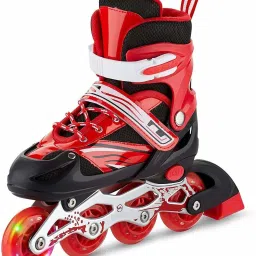 skediz High quality Skating in-line Shoe have LED wheel In-line Skates In-line Skates - Size 6-9 UK image 3