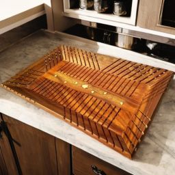 Wooden Serving Tray / Multipurpose Tray / Home Decor & Kitchen Use Tray Serving Set-9