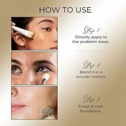 yawi Hydrating Liquid Light Weight Full Coverage with Matte finish Concealer image 5
