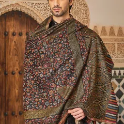 Pashmoda Wool Woven Men Shawl-image-16