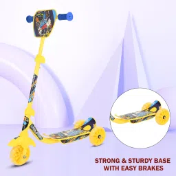 speedfox Kids Kick Scooter with Adjustable Handle & PU Wheels | Foldable & Stylish Design image 2