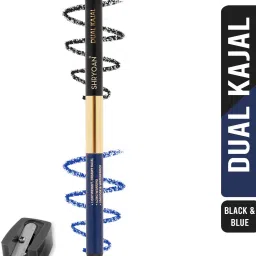 Dual Kajal with Sharpener| Smudge Proof, Rich Color Payoff & Waterproof Kajal-15