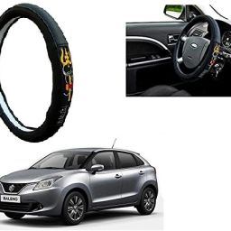 Hand Stiched Steering Cover For Maruti Baleno-image-10