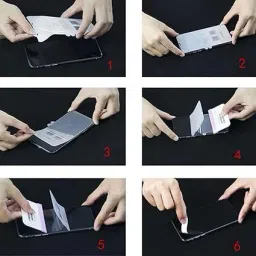 Bulkwala Screen Protector Unbreakable Membrane Scratch Guard For Iphone 13 Mobile Skin image 5