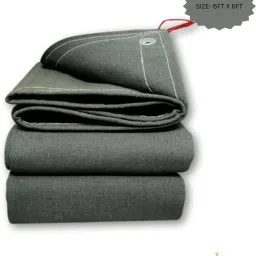 Canvas Tarpaulin 6x6ft – 610 GSM Heavy Duty Waterproof Cover Tent - For Outdoor use, tent, farm equipment, construction sites, and rain protection-image-36