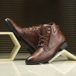 Vellinto BRET Casual Mid-Ankle Synthetic leather Boots For Men Boots For Men-picture-22