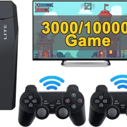 USB Wireless Console Game Stick Video Game Console Built-in 3000 Classic Games 25th Anniversary Edition-22