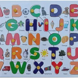 Wooden English Alphabet for kids | Learning toy | Educational Board Puzzle-image-22