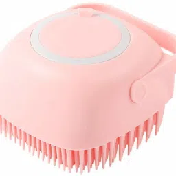 Silicon Body Scrubber and Body Wash Brush for Men & Women,body cleaning brush for Use in Shower bath soft bath room cleaning brush foot cleaning brush for bath body cleaning brush for bath silicone soft cleaning bath body brush with shampoo dispenser bath cleaning brushes Skin Massage Brush Bath Bathroom Accessories-16