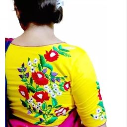 Round Neck Women Blouse-image-52