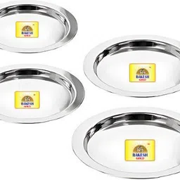 rakesh gold Stainless Steel plain lid | kadhai lid steel | kitchen accessories steel lid 5.5 inch, 6.1 inch, 6.6 inch, 7.2 inch Lid Set, Pack of 4-picture-42