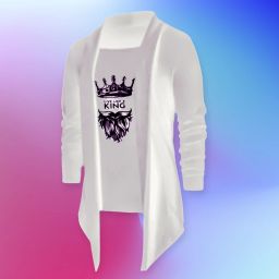Men Full Sleeve White Shrug-image-26