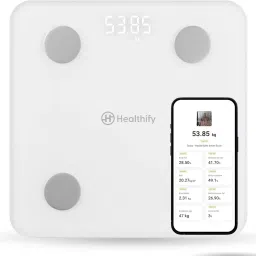 Healthifyme Smart Scale | Track 11+ Key Body Metrics | Data Driven Smart Weight Loss Scale Weighing Scale-23