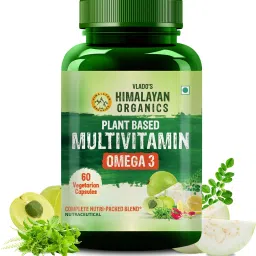 Plant Based Vegan Omega 3 with Multivitamin 25+ Ingredients for Energy,Immunity-image-38