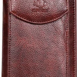 Women Casual Brown Artificial Leather Wallet - Regular Size-image-2